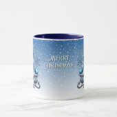 Snowman Weihnachts-Tasse Tasse (Zentrum)