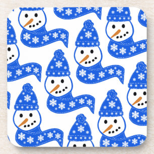 Snowman Weihnachts-Untersetzer Untersetzer