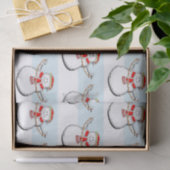 Snowman Weihnachtsfeiertag Seidenpapier (Geschenk)