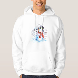 Snowman Weihnachtsgeschenk Hoodie