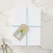 Snowman Weihnachtsgeschenke Tags Geschenkanhänger (Mit Garn)