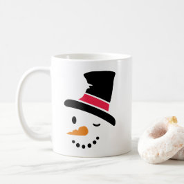 Snowman-Weihnachtskaffee-Tasse Kaffeetasse