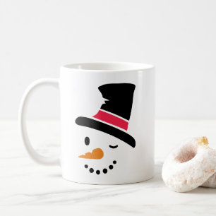 Snowman-Weihnachtskaffee-Tasse Kaffeetasse