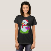 Snowman Weihnachtspaket T-Shirt (Vorne ganz)