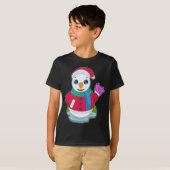 Snowman Weihnachtspaket T-Shirt (Vorne ganz)