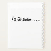 Snowman Weihnachtsplaner Planer (Rückseite)