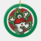 Snowman Weihnachtsschmuck (Hinten)