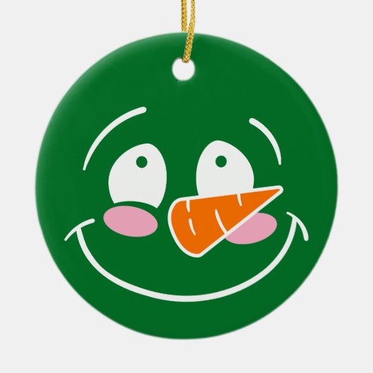 Snowman - Weihnachtsschmuck (Vorne)