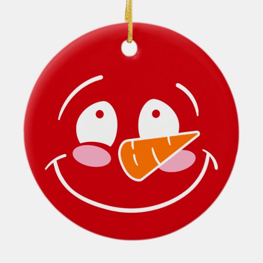 Snowman - Weihnachtsschmuck (Hinten)