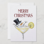 Snowman Wine Winter Weihnachten (Vorderseite)