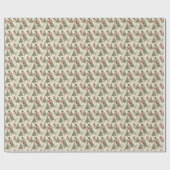 Snowman Winter Dreams Geschenkpapier (Flach)