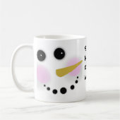 Snowman-Winter-Kaffee-Tasse Kaffeetasse (Links)