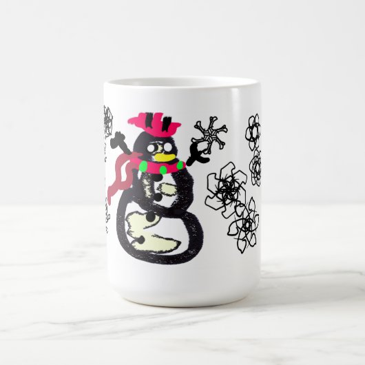 Snowman winter  kaffeetasse (Mittel)