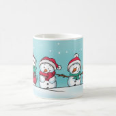 Snowman-Winter-Tasse - Entwürfe Gerda Steiner Kaffeetasse (Mittel)
