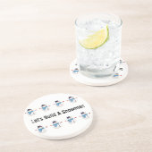 Snowman Winter Untersetzer (Seite)