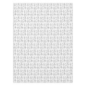 Snowman Winter White Xmas Retro Vintag festlich Tischdecke (Vorderseite)