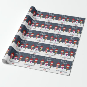Snowman Winter Wonderland Geschenkpapier