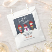 Snowman Winter Wonderland Geschenktütchen (Ausgeschnitten)