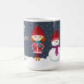 Snowman Winter Wonderland Kaffeetasse (Mittel)