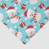 Snowman Winter Wonderland Seidenpapier (Ausschnitt)