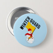 Snowman Wintergarde Button (Vorne & Hinten)