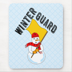 Snowman Wintergarde Mousepad