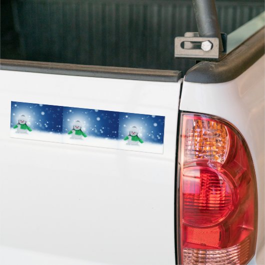 Snowman Wises Autoaufkleber (Auf Lkw)