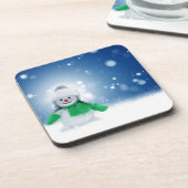 Snowman Wises Untersetzer (Linke Seite)