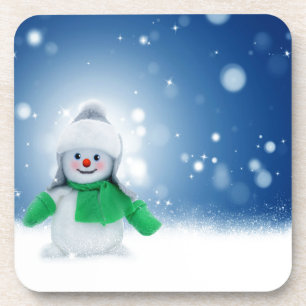 Snowman Wishes Untersetzer