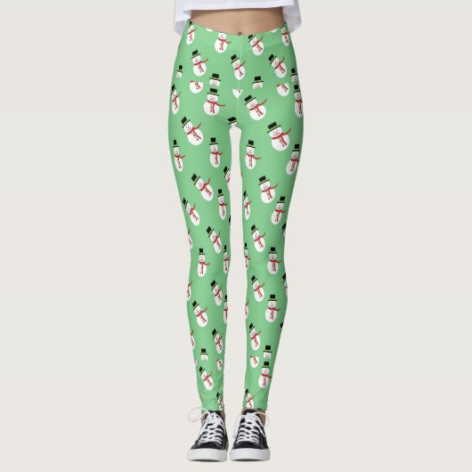 Snowman Women's Leggings (Vorderseite)
