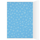 Snowman Wonderland für die Weihnachtskarte des Vat (Innen (Links))