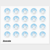 Snowman Wonderland Sticker (Blatt)