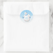 Snowman Wonderland Sticker (Tasche)