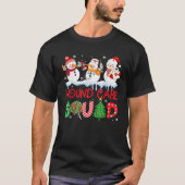 Snowman Wound Care Nurse Squad Christmas Holiday M T-Shirt (Vorderseite)