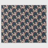 Snowman Wrapping Paper Geschenkpapier (Flach)