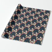 Snowman Wrapping Paper Geschenkpapier (Ungerollt)