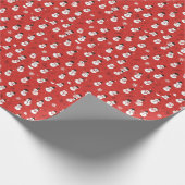 Snowman Wrapping Paper Geschenkpapier (Ecke)