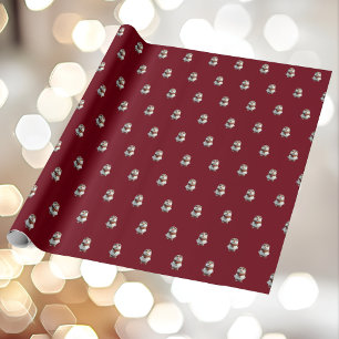 Snowman Wrapping Paper Geschenkpapier