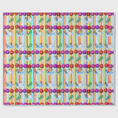 Snowman Wrapping Paper Glaube Geschenkpapier (Flach)