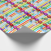 Snowman Wrapping Paper Glaube Geschenkpapier (Ecke)