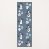 Snowman Yogamatte (Vorderseite)