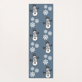Snowman Yogamatte (Rückseite)