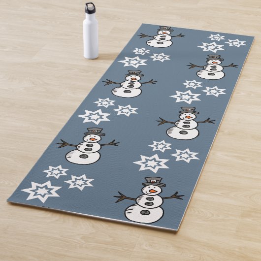 Snowman Yogamatte (Beispiel)
