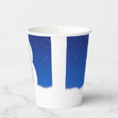 Snowman Zeichne dir Weihnachten ins Gesicht Pappbecher (Links)