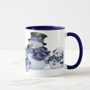 Snowmanfamilien-Tasse Tasse