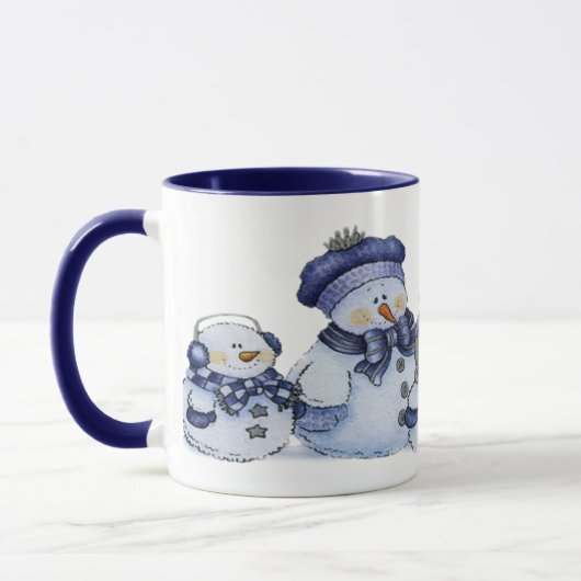 Snowmanfamilien-Tasse Tasse (Links)