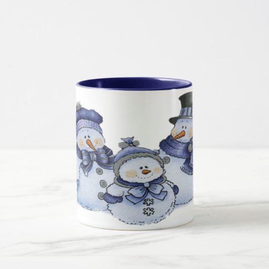 Snowmanfamilien-Tasse Tasse (Zentrum)