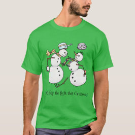 Snowmannkampf T-Shirt