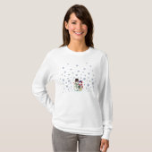 Snowmanpaar-Shirt T-Shirt (Vorne ganz)