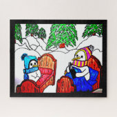 SNOWMANS BEDTIME STORY PUZZLE (Horizontal)